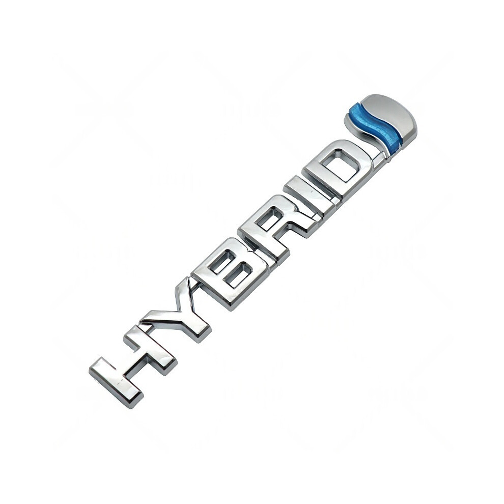 (S) Hybrid Abs Chrome Plated Body Sticker Tail Decal For Toyota 4069369237560