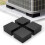 4pcs Premiums Quality Rubber Anti Vibration Pad Improving 4