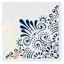 Wall Art Painting Corner Stencil For Precisions Art And-A