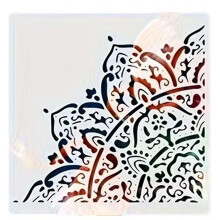 Corner Stencil for Painting Border Template Reusable-C