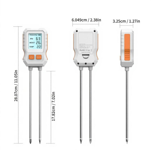 Compact Soil Acidbase Value Tester for Temperature Moisture 2