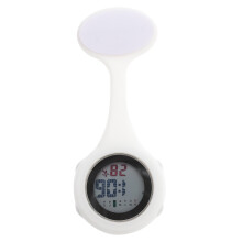 Relógio Silicone Com E Redonda