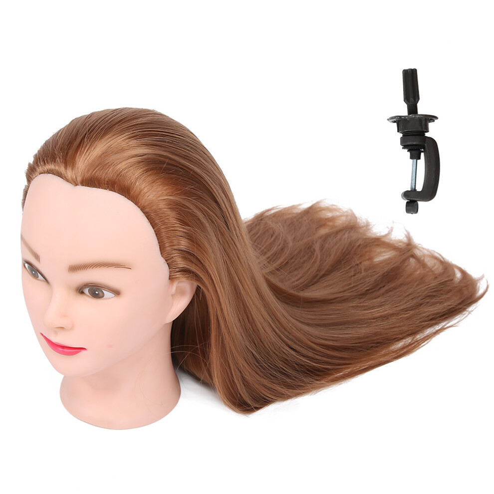 Unisex Mannequin Head Hair Styling Practice Model 70Cm Braiding Salon Training Tool