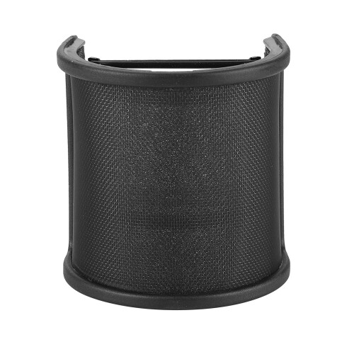 Professional Metal Microphone Pop Filter Shield, Black, 45-65mm 1