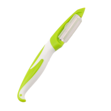 Utensílio de cozinha inovador: lâminas ultra afiadas para descascar sem esforço, cabo antiderrapante que proporciona uma pegada confortável,