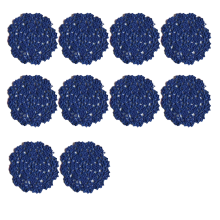 Decorative Trinkets, Reusable Coasters, Handmade Doilies, Table Placemats, Vase Pads, Knitted Lace Pattern, For Bedroom, Computer Desk, Sofa, Living R