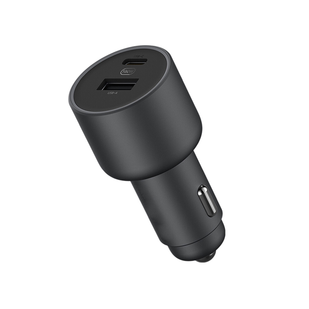 Dual Usb-C/Usb-A Vehicle Quick Charger 100W Compact Adapter Light 7601361240116
