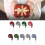 Festliche Weihnachtsmannmütze mit Pompons für-braun 5