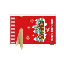 Weihnachten Süßigkeiten Tasche 1Set Tragbare Haushalt Hochzeit-D
