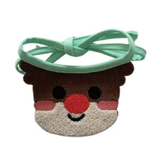 Haustierhalsband, buntes Weihnachtsthema, Haustierschal,-Elch