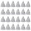 Decorative Crystal Mini Christmas Tree Lights Flameless LED 1