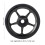 Folding Aluminum Easy Wheel for Bikes, 60mm Diameter, Black 7