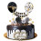 Διακοσμητικά για cupcakes Gold Star για τούρτες γενεθλίων, ευέλικτες εφαρμογές για γάμο, 5