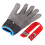 Premium schnittfeste SS304-Handschuh mit bequemem Nylon-Innenfutter 10