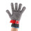 Premium schnittfeste SS304-Handschuh mit bequemem Nylon-Innenfutter 12