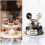 Διακοσμητικά για cupcakes Gold Star για τούρτες γενεθλίων, ευέλικτες εφαρμογές για γάμο, 4