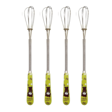 Küchenutensilien aus Edelstahl, Mini-Schneebesen-Set zum Mischen und Pürieren, flexibel, leicht und praktisch, hergestellt in Japan für einfache