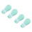 4Pcs Silicone Cat Paw Protectors - Light Blue, Full Enclosure 1