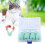 4Pcs Silicone Cat Paw Protectors - Light Blue, Full Enclosure 9