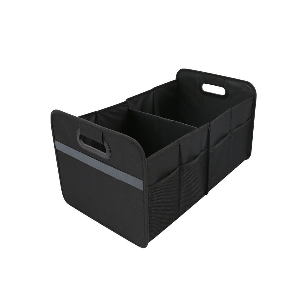 Leather Car Boot Bags Organizers Storage Box, For Hyundai I10 I20 I30 I40 Ix20 Ix25 Ix35 Ix55 G80 Hb20 Collapsible Boot Tidy Trunk Stowing Accessories 9323874970295