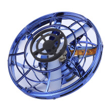 LED 360 Mini Drone Toy Anti-Collision Inductive Flying Toy Blue
