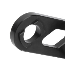 Aluminiumlegierung Fahrradkettenführung mit Spannrolle, 105x45x30mm