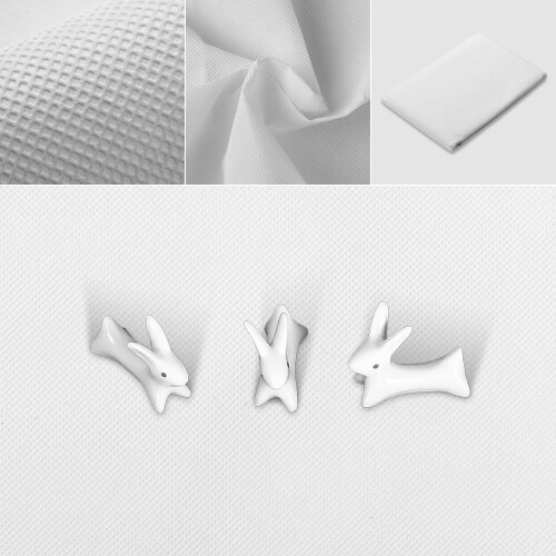 White Studio Backdrop 1.6x5m Non-woven Material 5x16ft Photography Screen 2