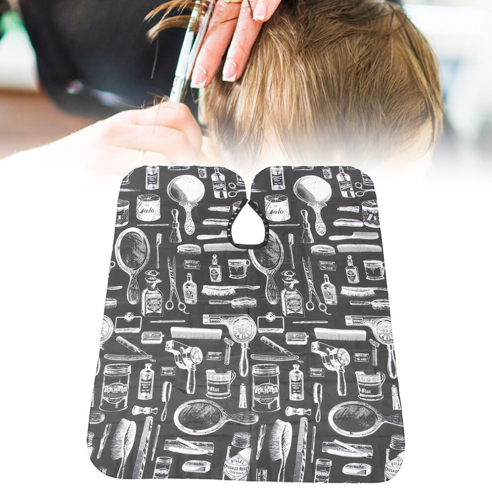 Hair Cutting Cape for Barbers 140x120cm Salon Apron Dyeing & Styling Gown