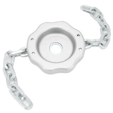 Premium Iron Chain Trimmer Head Replacement Wheel Disc for Garden and Yard