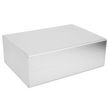Aluminiumgehäuse 80x160x220mm Matt-Silber DIY-Schaltschrank für Projekte