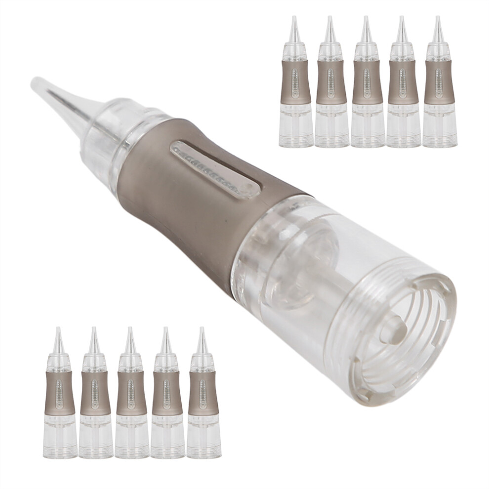 10pcs Microblading Eyebrow Tattoo Needles 3R-0.3mm, Anti-slip