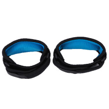 2pcs Elastic Elbow Brace Sleeve for Basketball Tennis Pain Relief Black Blue