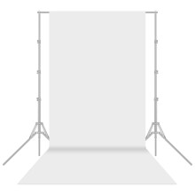 Weißes Studio-Hintergrund 1,6x5m Vliesstoff 5x16ft Fotografie Bildschirm