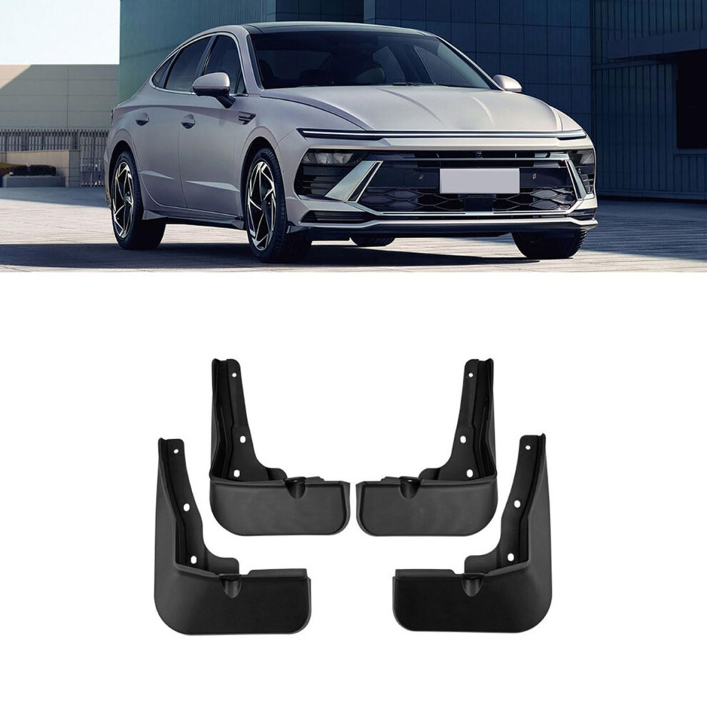 Car Mud Flaps,Wheel Sludge Splash Guards,All Weather Exterior Accessories,For Hyundai Generation X Sonata Sonata 2024 9067246725327