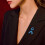 Blue Ribbon Beard Enamel Pin Lapel Pins for Backpack Men's 7