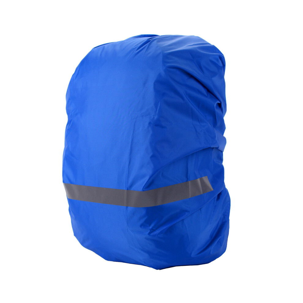 Backpack Cover with Reflective Strip Waterproof-Royal blue L-image-OPC-PMYYDC6-NEW
