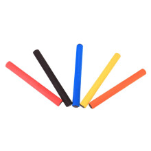 5pcs Non-slip Foam Relay Sticks Lightweight Competition Tool for Athletics Training in Red Yellow Blue Black Orange Colors