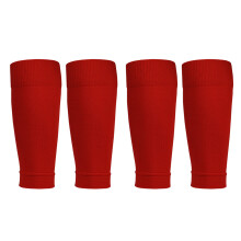 Calfs Shin Guard Soccer Calfs Socks Calfs Protections Shin-Red