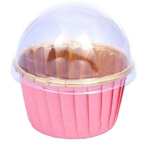 Φόρμα ψησίματος για μάφιν για cupcakes έτοιμα για φούρνο, χαρτί αλουμινίου μιας 1