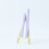 Silicone Stir Stick Stirring Rods Epoxy-Purple combination 7