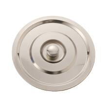 Couvercle de poêle à frire rond en acier-Modèle 9 pouces