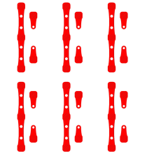 Porte-papier de cuisson magnétique en Silicone de-6 ensembles