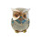Figurine de hibou, décoration de maison, Sculpture-Argent 1