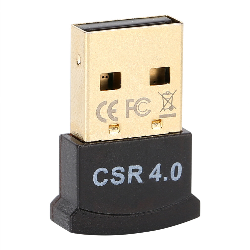Wireless Bluetooth 4.0 Usb Adapter, Mini Metal Receiver, 20M Range 8081361291988
