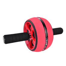 Abdominal Wheel Roller Trainer Fitness Equipment Rot & Schwarz
