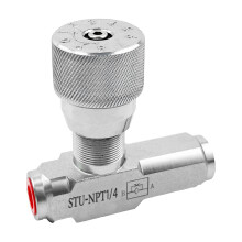 Single Way Throttle Check Valves Vervanging Hydraulische-1/4''