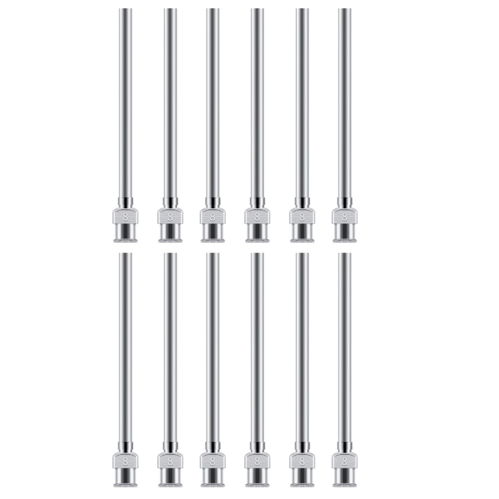 Pack Of 12 Corrosion Resistant Adhesive Needle Smooth Flows-8G 7695000282476