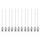 12Pieces Precise Tip Tubes Dispensing Needle for Adhesive-23G 1