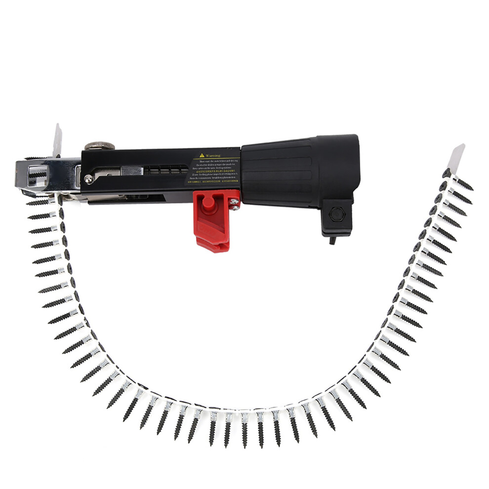 Automatic Chain Nail Gun Drill Adapter For Woodworking & Screw Projects 8331361304080