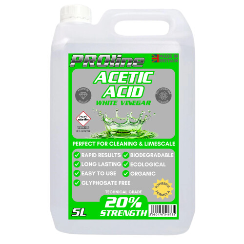 PROline 20% Technical Grade Acetic Acid White Vinegar Weed Killer 1